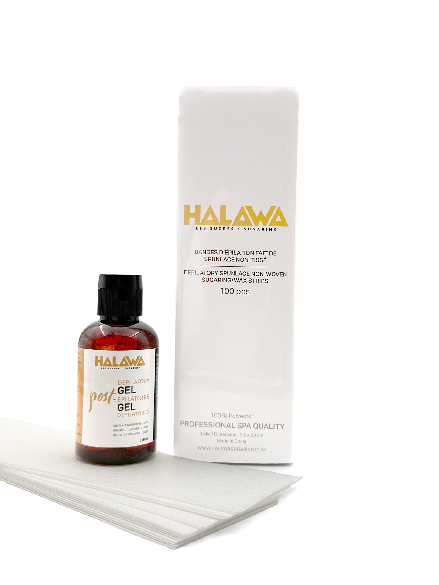 Kit d'épilation au sucre HALAWA Smooth &amp; Soothe